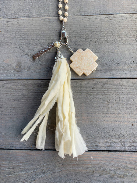 Classic Ivory Necklace - Ribbons and Spice Boutique