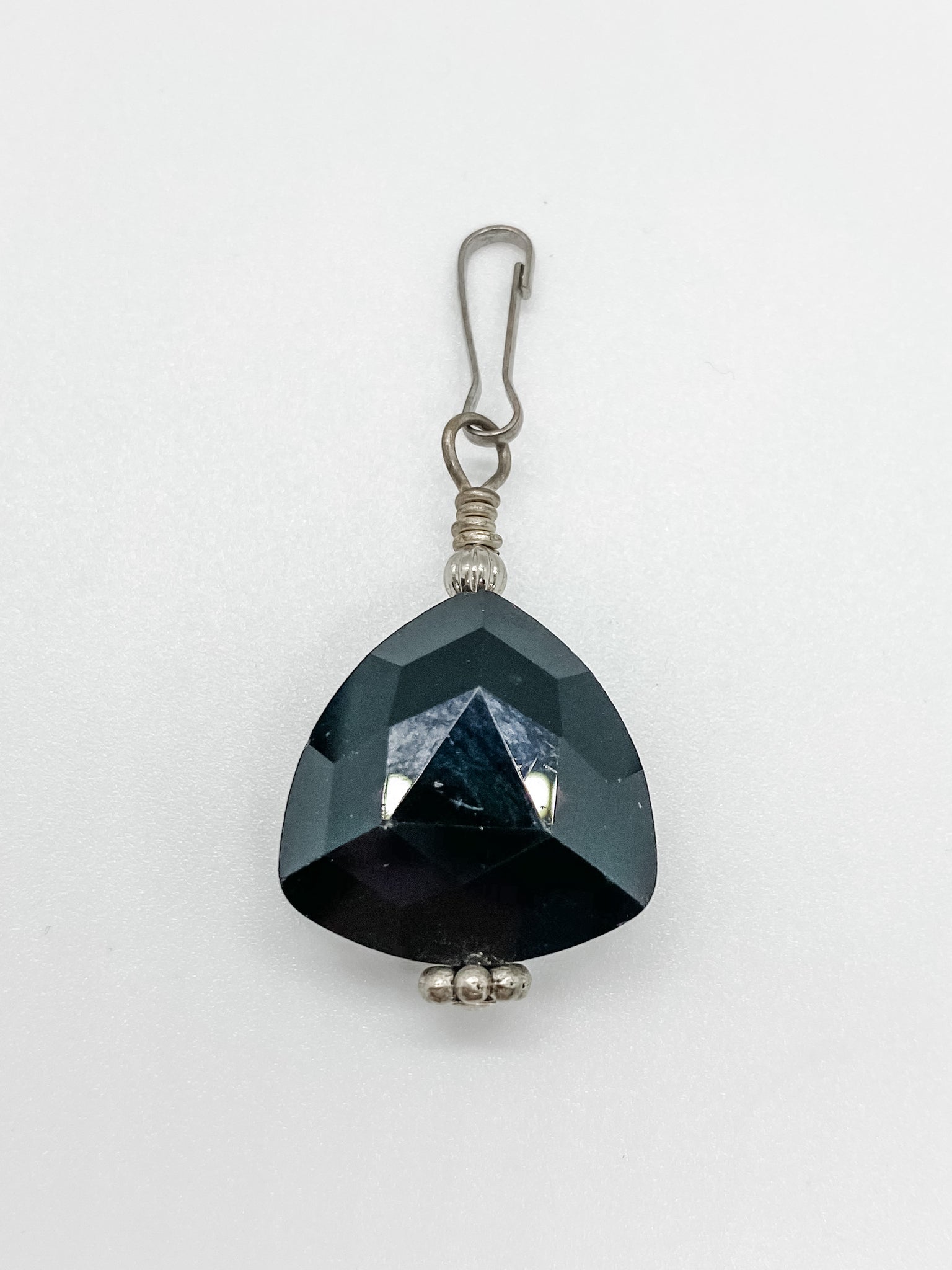Black Rounded Triangle Stone - Ribbons and Spice Boutique