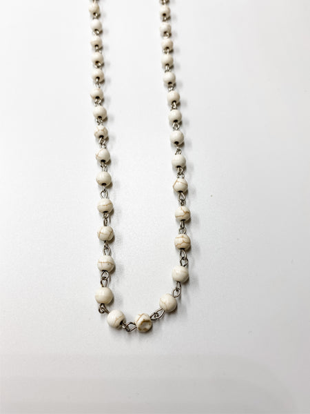 White Howlite Color Chain - Ribbons and Spice Boutique