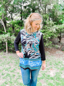Ada Tropical Top - Ribbons and Spice Boutique